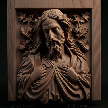 3D model st jesus (STL)